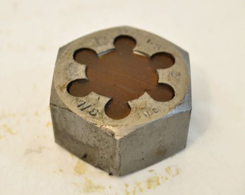 NEW 7/8&#034; 6 NC 1-5/8&#034; x 7/8&#034; Hexagon Die made in the USA (a6)