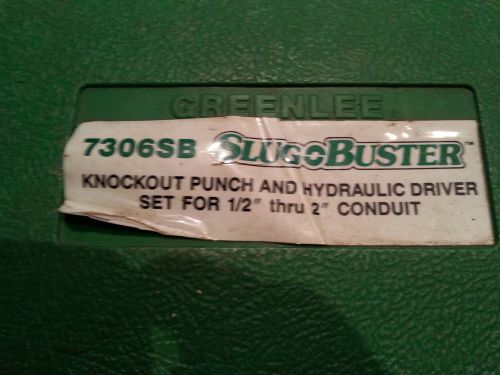 greenlee hydraulic punch