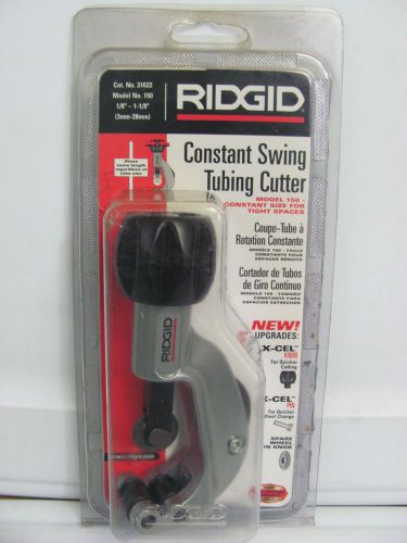 New ridgid 31622 model 150 constant swing tubing cutter for 1/8&#034; - 1-1/8&#034; rigid for sale