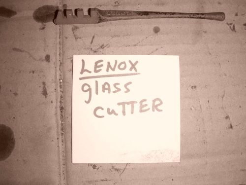 Lenox Glass cutter