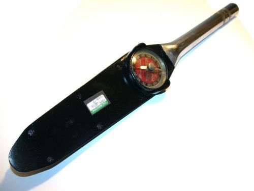 Snap-on 1/2&#034; torqometer 0- 175 ft lbs te175fu torque wrench free shipping for sale