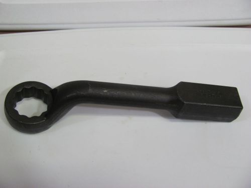 NEW Wright 1956 1-3/4&#034; Offset Handle Striking Face Box Wrench 12 Point Heavy USA
