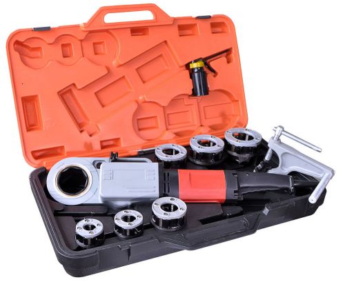 1/2&#034;-2&#034; handheld power threader compatible to rothenberger use ridgid 11r dies for sale