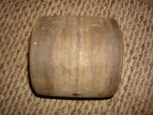 VINTAGE BROWNING FLAT BELT ENGINE  PULLEY 4-1/2 &#034;W X 4-3/4  DIA APPROX 1&#034; BORE