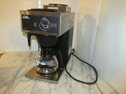 Wilbur Curtis Cafe 2DB Commercial 2 Station Coffee Brewer  New Heater and Carafe