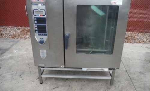 Rational | cpc 102g digital natural gas combi oven 208 volts  tested guaranteed for sale