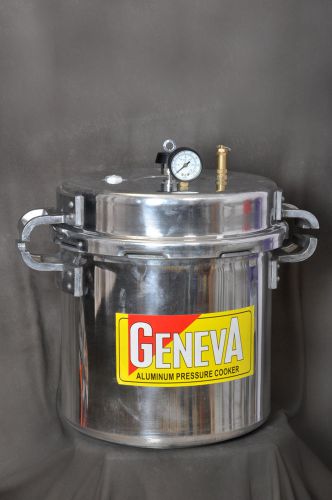 Large/jumbo commercial pressure cooker 35 litre/ liter aluminium pressure cooker for sale