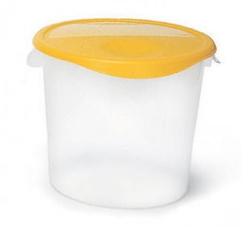 Rubbermaid fg572900wht 22 qt round storage container bail handle for sale