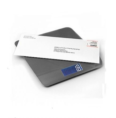 Stamps.com Stainless Steel 5lb. Digintal Postal Scale USB Connection