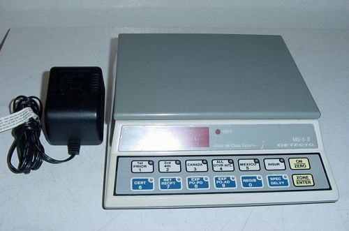 Detecto MS-5 II 80 to 0.1oz Postal Shipping Scale