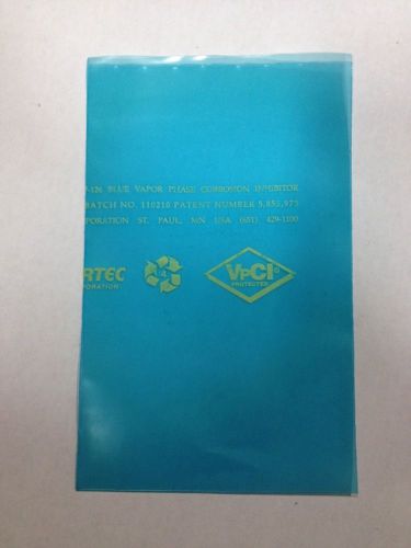 CORTEC VpCI Blue rust control bag Lot Of 100 4&#034;x6&#034;