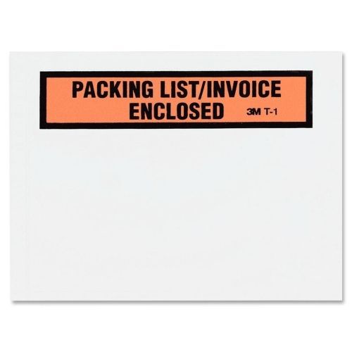 Top Print Self-Adhesive Packing List Envelope, 4 1/2 x 5 1/2, White, 1000/Box