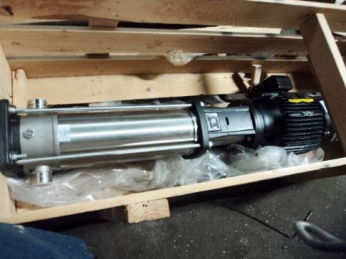 Grundfos stainless steel pump model a96523714 p1120119 and baldor 20  hp motor for sale