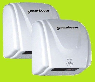 Two Automatic Hand Dryer Powerfull &amp; Quiet  2100W Easy Install