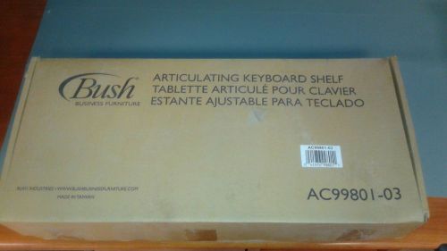 Bush AC99801-03  Articulating Keyboard Shelf  *OPENED BOX*