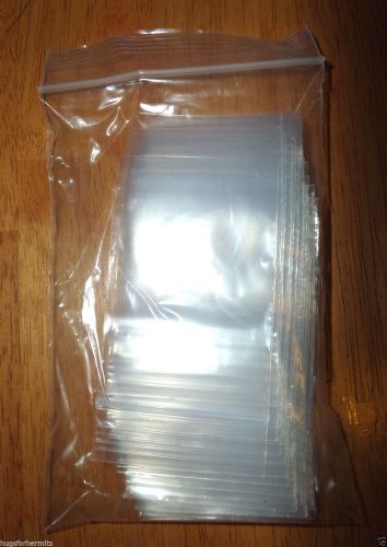 Ziplock Bags 50 2x3 inch NEW 2 MIL Nice for Organizing Beads Earrings Toys Parts