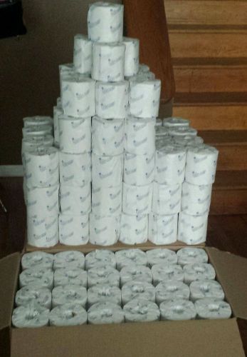 Wholesale Case 96 Rolls Bathroom Tissue Toilet Paper White New 2 Ply 500 Sheets