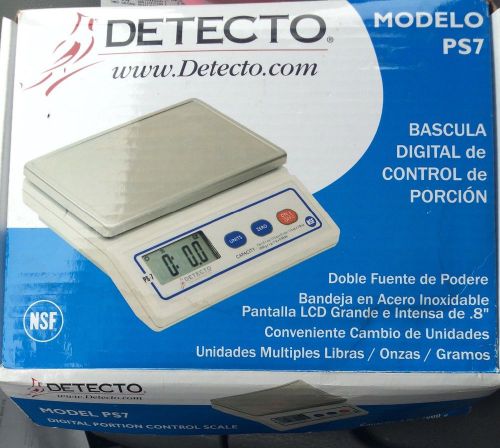 Detecto PS-7 (PS7) Portion Control Digital Weight Scales