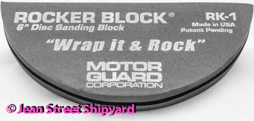 Motor Guard RK-1 Rocker Block Sanding Block Auto Marine Woodworking