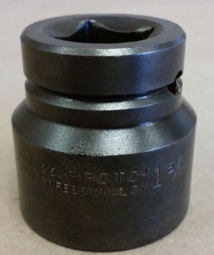 PROTO J10026 IMPACT SOCKET 1 INCH DRIVE 1-5/8 INCHES MADE IN USA