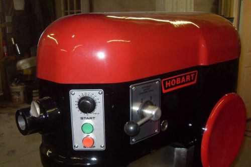 Hobart 60 qt mixer h600 with bowl, paddle, dough hook &amp; 220 volt 3 phase 1.1/2hp for sale