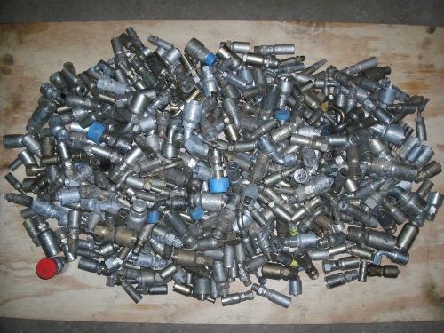 Large lot hydraulic fittings ryco, weatherhead,parker,gates and others for sale
