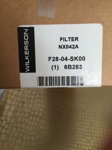 Wilkerson F28-04-SK00  Filter 1/2&#034; NPT  Nib