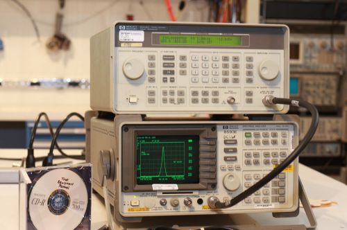 Agilent 8593e spectrum analyzer 9 khz to 22 ghz  w/ option 105 &amp; 140 for sale