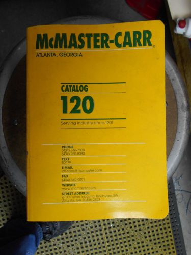 McMASTER-CARR 120 CATALOG