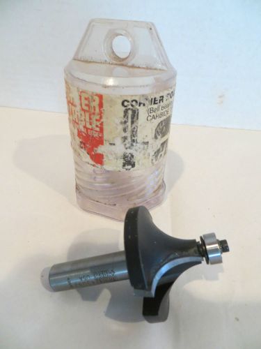 Porter Cable 43092 3/4&#034; Roundover Router Bit 1/2&#034; Shank with Bearing