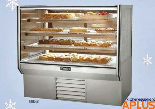 Leader Bakery Case Pastry Display Non-Refrigerated Dry 3 Tier 48&#034; Model HBK-48-D