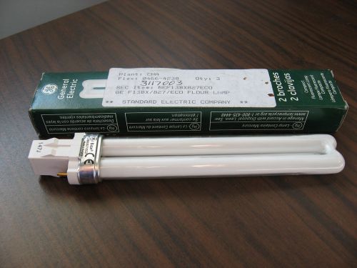 New GE F13BX/827/ECO Compact Fluorescent Lamp13 Watt, 2 Pin
