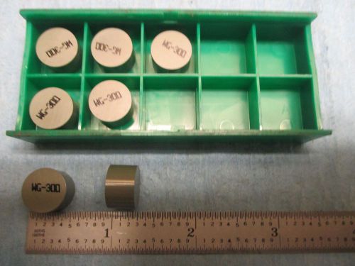 7PCS NEW GREENLEAF RNGN 45 T1A WG300 - 024 CERAMIC INSERTS MACHINIST TOOLMAKER