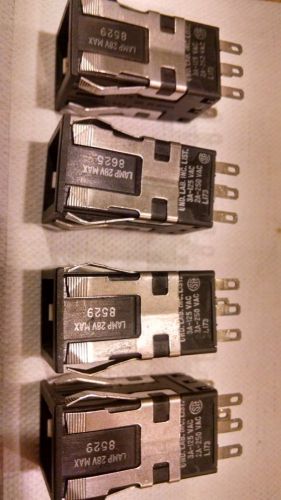 LOT OF (4)HONEYWELL AML MICRO SWITCH 20 SERIES NON LIGHTED MICROSWITCH