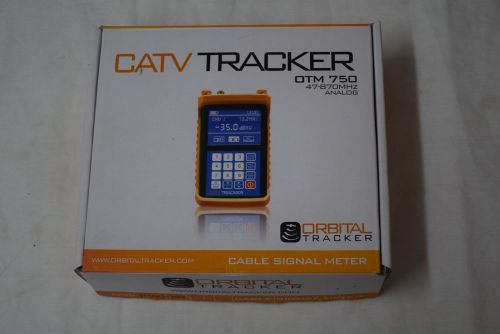 CATV Tracker OTM 750 Cable Signal Meter in Box