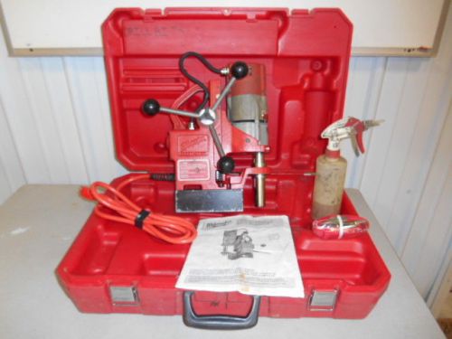 Milwaukee heavy duty electro magnetic drill press 4270-20. for sale