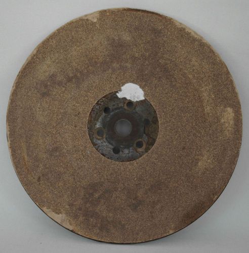 10&#034; STEEL BACKING PLATE FOR SAND PAPER.  NICE ACCESSORY FOR CIRCULAR SAW