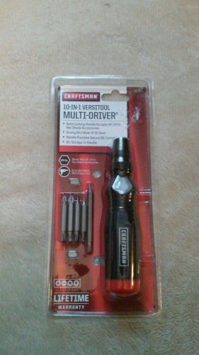Craftsman 10- in-1 versitool multi driver for sale
