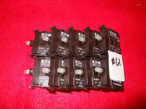 10 eaton cutler hammer m22-led230 light screw terminal  no reserve!#0061 for sale