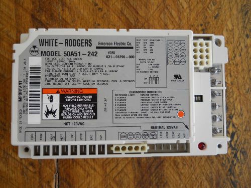 New OEM White Rodgers York 031-01290-000 S1-03101290000 50A51-242  Module
