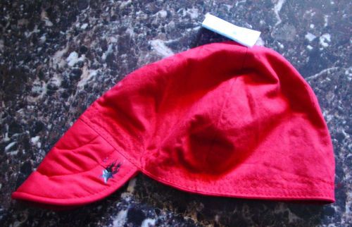 New solid fiery red welding hat welder hats cap protective gear american hotties for sale