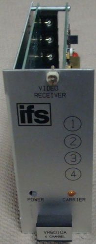 IFS VR6010A 4 CHANNELS VIDEO RECEIVER