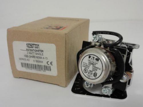 89676 New In Box, Cutler-Hammer 10250T331 Potentiometer, 2-Watt Single