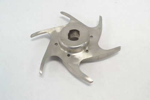NEW SOLA 9-5/8IN OD 6 VANE IMPELLER STAINLESS REPLACEMENT PART B273189