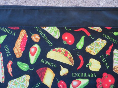 Mexican Food 3 Pocket/Waist/Waitress apron
