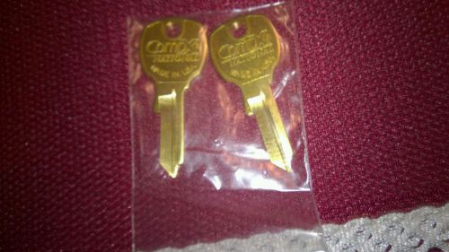 2 national compx  4 pin key blanks- for codes 3000ps-3999 ps - d4300 for sale