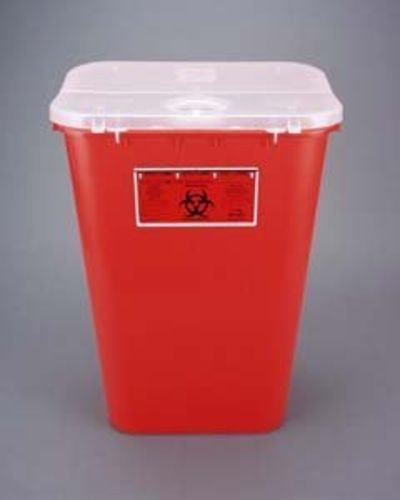 11 Gallon Sharps Red Containers  6 Pack
