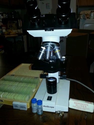 Chemistry Tools: Prof. Microscope Beakers Slides Burners Perfect 4 Homeschool