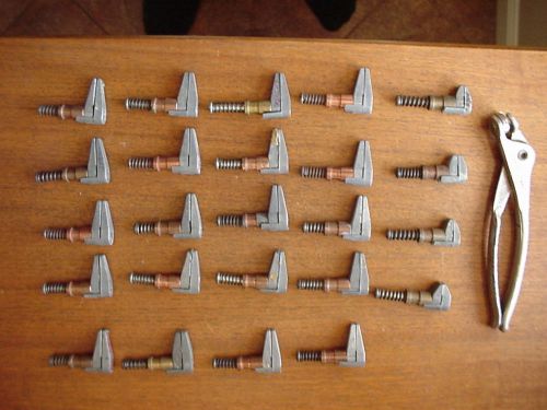 (24) CleKo/Cleco Side Clamps + Pliers/USA/NO RESERVE