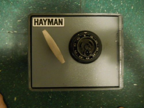 VINTAGE HAYMAN SAFE-  103/4&#034;LENGTH ,8&#034;HEIGHT, 10&#034;DEPTH- GREAT FOR HOME OR OFFICE